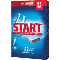 Таблетки для посудомийних машин Start Maximum 55 шт. (4820207100077) - 1