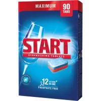 Таблетки для посудомийних машин Start Maximum 90 шт. (4820207100084) - 1