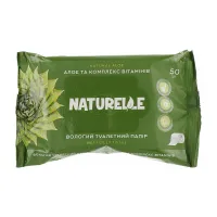 Туалетний папір Naturelle вологий Алое та комплекс вітамінів 50 шт. (4820207591059) - 1