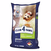 Сухой корм для собак Club 4 Paws Adult Small Breeds с курицей 14 кг (4820215368452) - Image 1