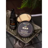 Віск для волосся Mayur Для стайлінгу бороди та волосся 50 мл (4820230952872) - 2