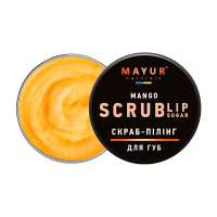 Скраб для губ Mayur Mango Lip Sugar Scrub Манговий десерт 15 г (4820230953251) - Image 1