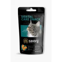 Ласощі для котів Savory Snack Dental Care 60 г (подушечки для гігієни зубів) (4820232631478) - 1