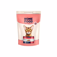 Сухий корм для кішок Home Food Grain-free hypoallergenic Suitable for exotic breeds з качкою та грушею 1.6 кг (4820235020231) - Image 1