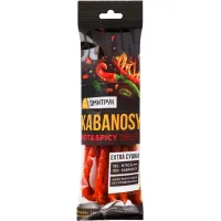 Мясные снеки Дмитрук Кабоносы Hot Spicy 80 г (4820247142389) - Изображение 1
