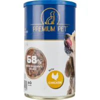 Консерви для собак PREMIUM PET Шматочки в соусі з куркою 1.240 г (4820255192260) - 2