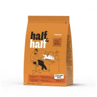 Сухий корм для кішок Half&Half для стерилізованих з яловичиною 300 г (4820261920932) - 1