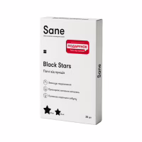 Патчі для обличчя Sane Black Stars Від прищів 28 шт. (4820266832261) - Image 1