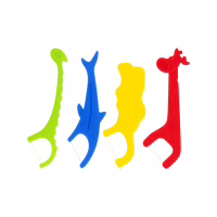 Флос-зубочистки Splash Тваринки З ароматом полуниці 40 шт. (4820266833015) - Image 2