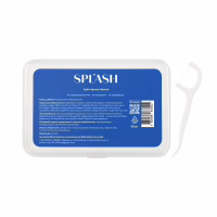 Флос-зубочистки Splash З ароматом м'яти 50 шт. (4820266833022) - Image 2