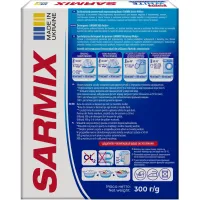 Стиральный порошок Sarmix Active White для всех типов стирки 300 г (4820268104205) - Изображение 5