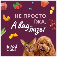 Ласощі для котів Delickcious Дорада з додаванням папаї 4 х 15 г (4820269141612) - 8