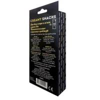 Ласощі для котів Lucky Star Лагідне пюре з м'яса курки та тихоокеанських морських гребінців у стіках 10 г (4820281500190) - 2