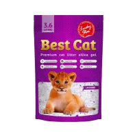 Наповнювач для туалету Best Cat Силікагелевий Purple Lawender 3.6 л (4820281500312) - 1