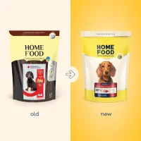 Сухий корм для собак Home Food ADULT MINI Grain-free hypoallergenic з качкою та індичкою 300 г (4820290090194) - 2