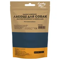 Ласощі для собак Lucky Star М'які качині ковбаски ≈4 см 85 г (4820821500169) - 2