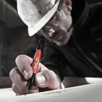 Маркер Milwaukee для стройплощадки INKZALL, тонкий, черный (48223100) - Изображение 5