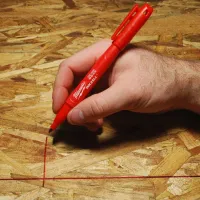 Маркер Milwaukee для будмайданчика INKZALL, тонкий, червоний (48223170) - Зображення 4