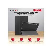 Чохол до планшета AirOn Premium Samsung Galaxy Tab S9 Plus/S9 FE Plus 12.4'' 2023 + Film black (4822352781109) - 7