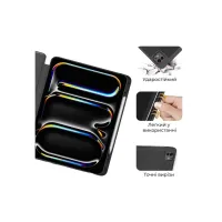 Чохол до планшета AirOn Premium SOFT iPad Pro 13 2024 + Film Black (4822352781129) - 8