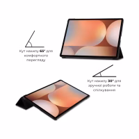 Чехол для планшета AirOn Premium Samsung Galaxy tab S10 Ultra 14.6 2024 + film Black (4822356758484) - Image 9