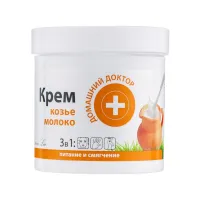 Крем для тіла Домашній Доктор 3 в 1 Козине молоко 250 мл (4823015938429) - 1