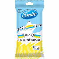 Вологі серветки Smile Разом до Перемоги 15 шт. (4823071656381) - Image 4