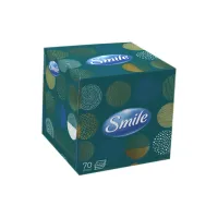 Серветки косметичні Smile 3 шари 70 листів Дизайн коробки в асортименті (4823071661996) - 3