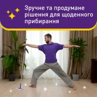 Серветки для прибирання Vortex Citrus Breeze Вологі для підлоги 15 шт. (4823071663549) - 6