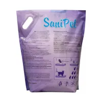 Наповнювач для туалету Природа Sani Pet силікагелевий з ароматом лаванди 7.6 л (4823082434190) - 2