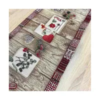 Доріжка на стіл Прованс Wooden 40х140 (4823093436008) - Зображення 3