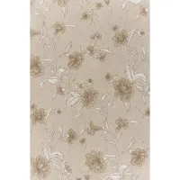 Скатертина Прованс Квіти беж Господиня 180х136 см (4823093450912) - 5