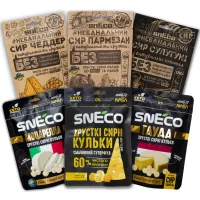 Сир сушений snEco Моцарелла 28 г (4823095809190) - 5