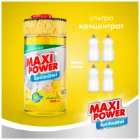 Засіб для ручного миття посуду Maxi Power Лимон 1000 мл (4823098400929) - 3