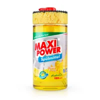 Засіб для ручного миття посуду Maxi Power Лимон 1000 мл (4823098400929) - 1