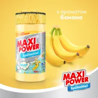 Засіб для ручного миття посуду Maxi Power Банан 1000 мл (4823098408499) - 2