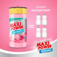 Засіб для ручного миття посуду Maxi Power Бабл Гам 1000 мл (4823098408505) - 3