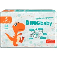 Підгузки Dino Baby Розмір 5 (11-25 кг) 36 шт (4823098410614) - 1