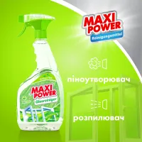 Засіб для миття скла Maxi Power Зелений чай 740 мл (4823098410775) - 4