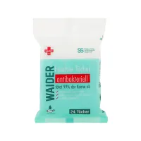 Вологі серветки Waider Антибактеріальні 24 шт. (4823098410911) - 1