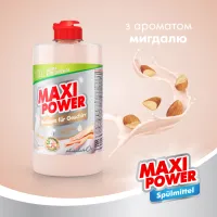 Засіб для ручного миття посуду Maxi Power Мигдаль 500 мл (4823098412120) - 3