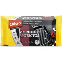 Губки кухонні Chisto Protector 4 шт. (4823098414773) - 1