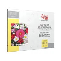 Картина по номерам Rosa Start Квітковий мікс 35 х 45 см (4823098525103) - 2