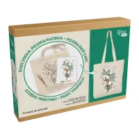 Набір для творчості Rosa Talent екосумка-розмальовка, Бавовна, 38х42 см (4823098541196) - 1