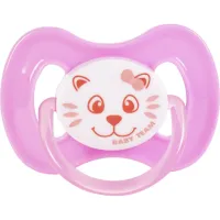 Пустушка Baby Team Силіконова класична від народження (4824428030076) - Зображення 1