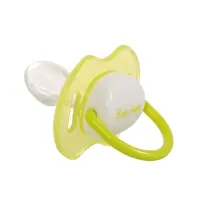 Пустушка Baby Team Силіконова ортодонтична З ковпачком та кільцем Нічна Від 12 місяців (4824428030083) - 3