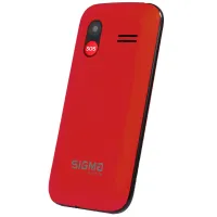 Мобільний телефон Sigma Comfort 50 HIT2020 Red (4827798120958) - 4