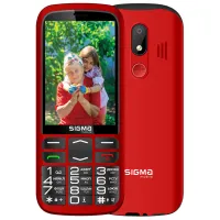 Мобільний телефон Sigma Comfort 50 Optima Type-C Red (4827798122327) - 1