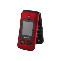 Мобільний телефон Sigma Comfort 50 Shell Duo Type-C Red Black (4827798212516) - 3