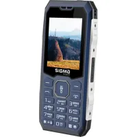 Мобільний телефон Sigma X-style 341 BRO Type-C Blue (4827798368428) - 5